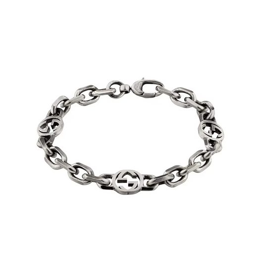 Interlocking G chain bracelet